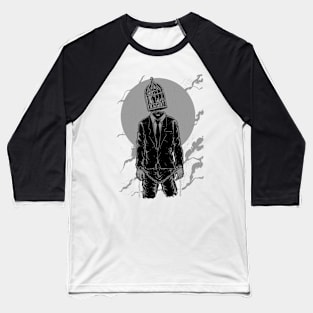 man in a cage Baseball T-Shirt